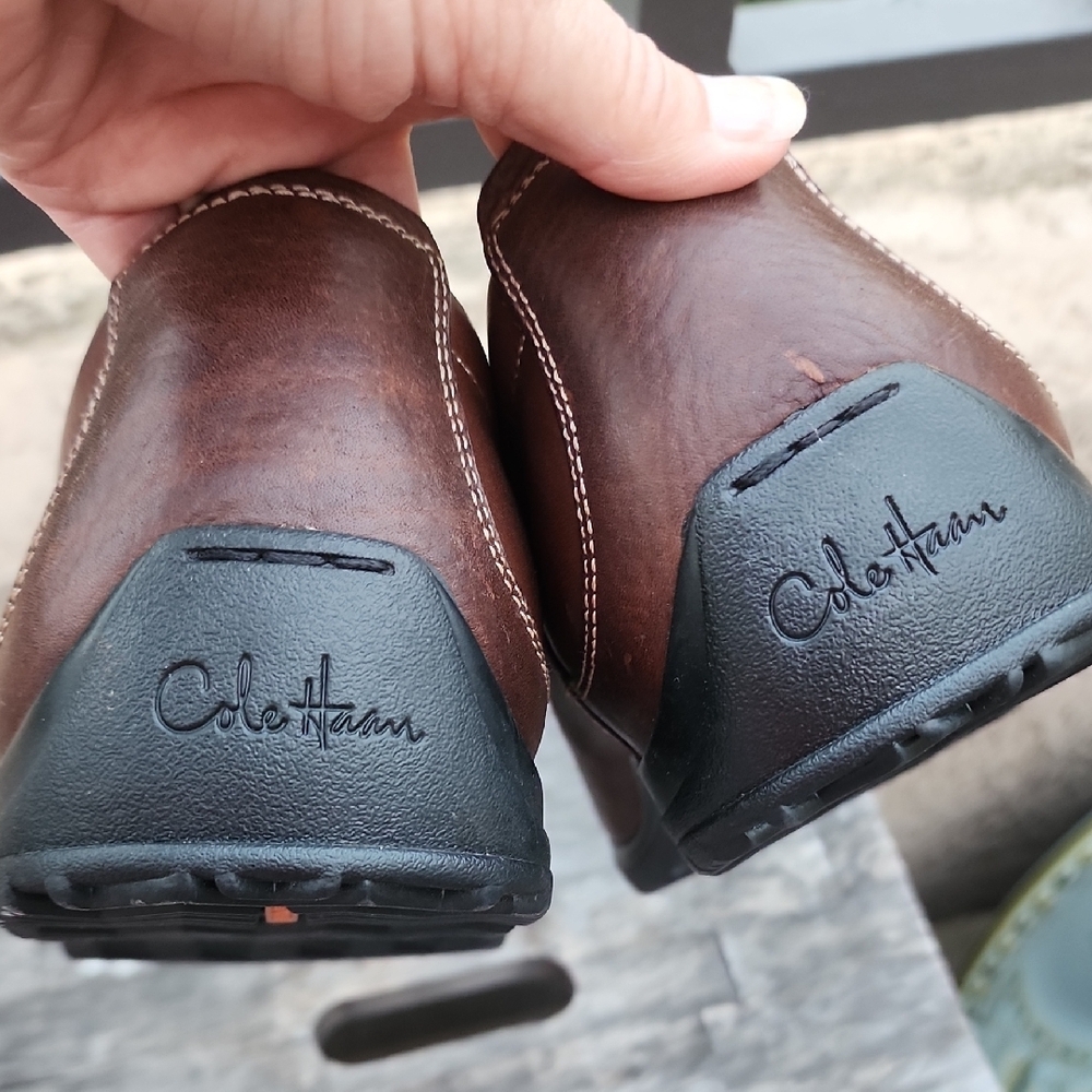 Cole Haan Loafers Chocolate Brown Size 13 - Picture 10 of 11